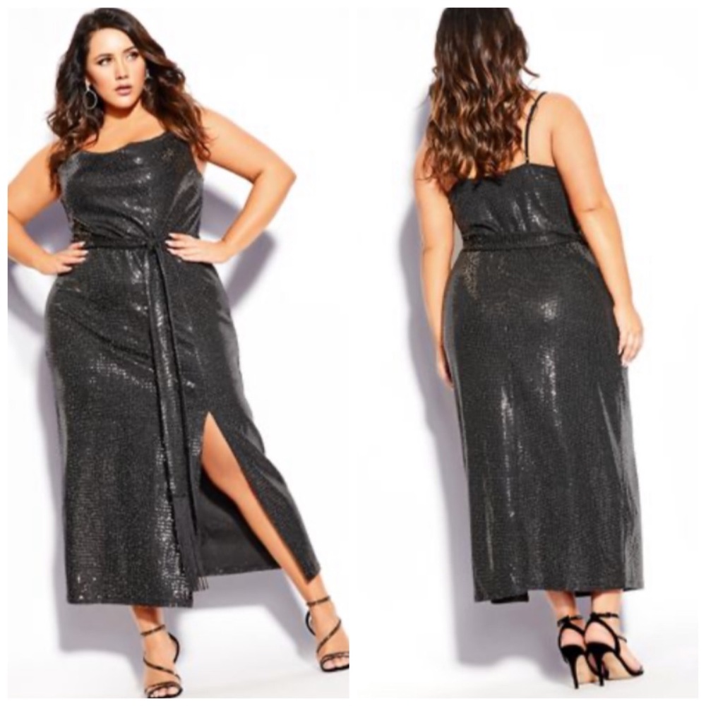 NWT City Chic Disco Fever Dress